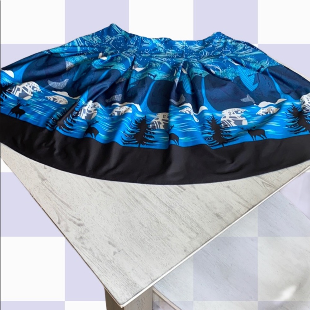 Grace Karin mountain scene pinup skirt - Picture 3 of 6